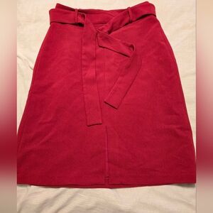 Classy BR Red Skirt